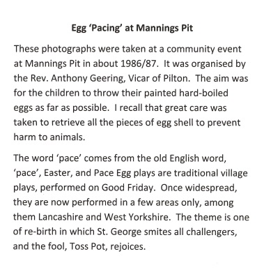 egg
              pacing, text by Mary Cameron