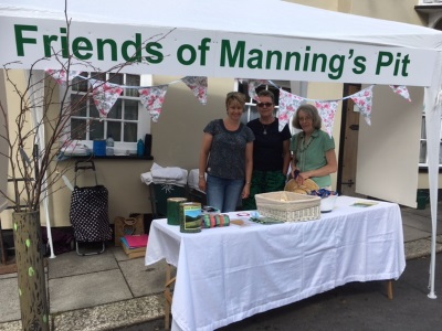 Our stall on Green Man Day
