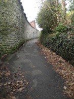 At the top of Church Lane