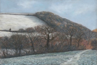 Snow on Tutshill, from Manning's Pit