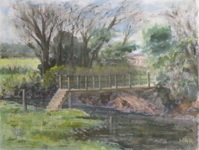 Bridge at Manning's Pit by Margaret Reed