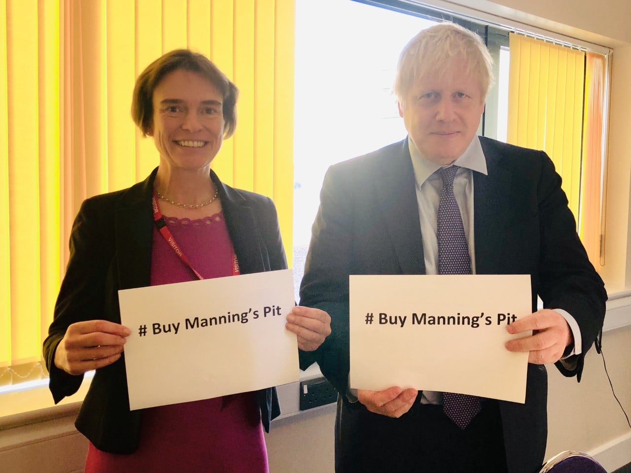 Boris Johnson supports our campaign
