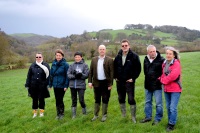 Peter Heaton Jones with group members