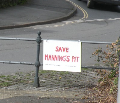 Top of Bradiford Hill, junction
              with Under Minnow Road